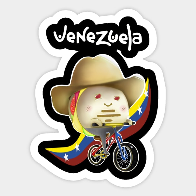 Arepa Sticker by bygenelou